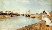 Berthe Morisot The Harbor at Lorient china oil painting artist